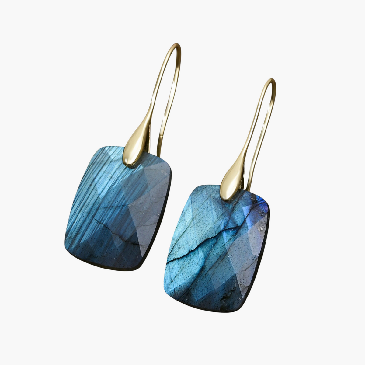 Boucles d'oreilles créoles à orbe tachetée Crimson Orbit