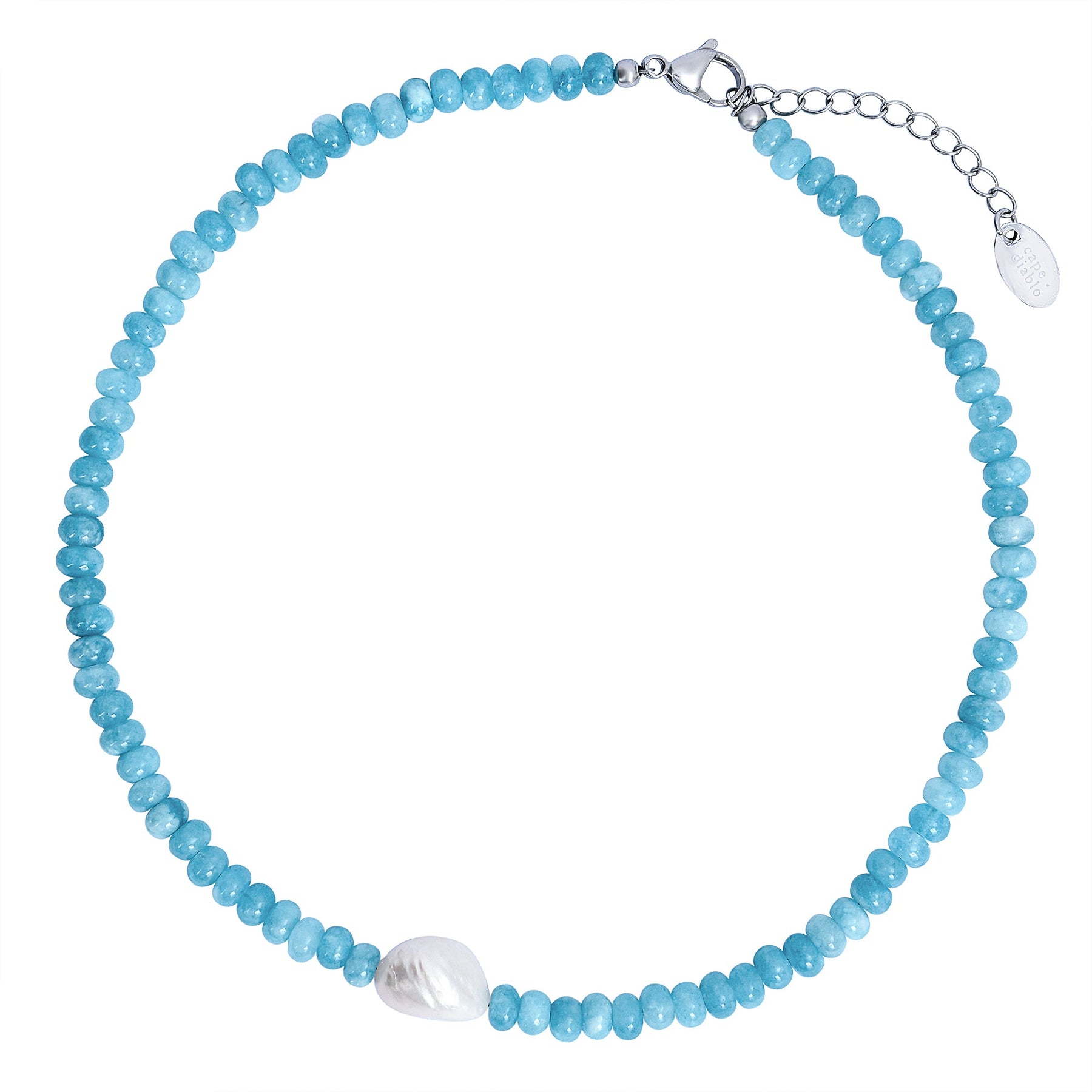 Collier de perles Jade Blossom