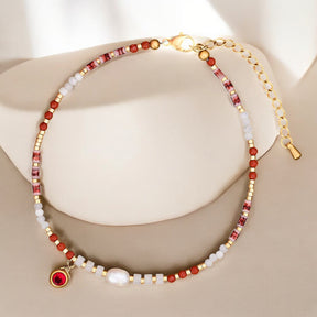 Bracelet de cheville Scarlet Harmony