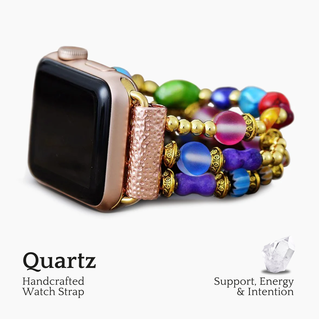 Königliches böhmisches Stretch-Apple-Watch-Armband
