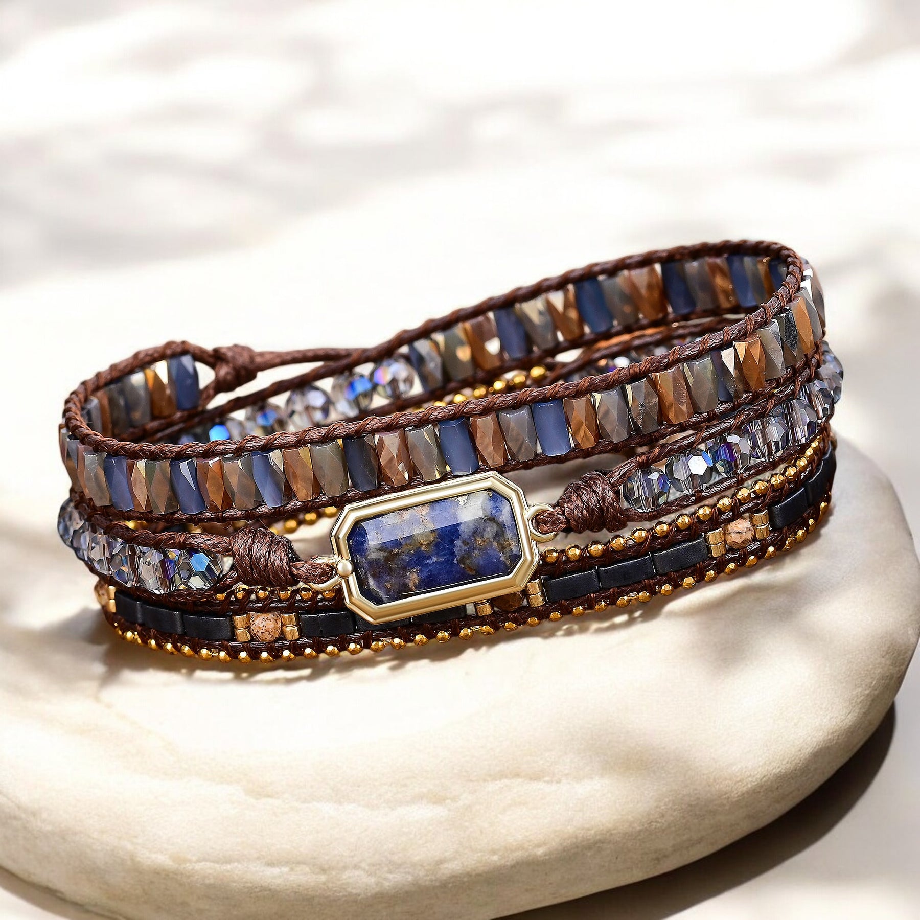 Bracelet enroulé Midnight Royalty