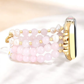 Boss Mom Rose Quartz Stretch Apple Watch Armband
