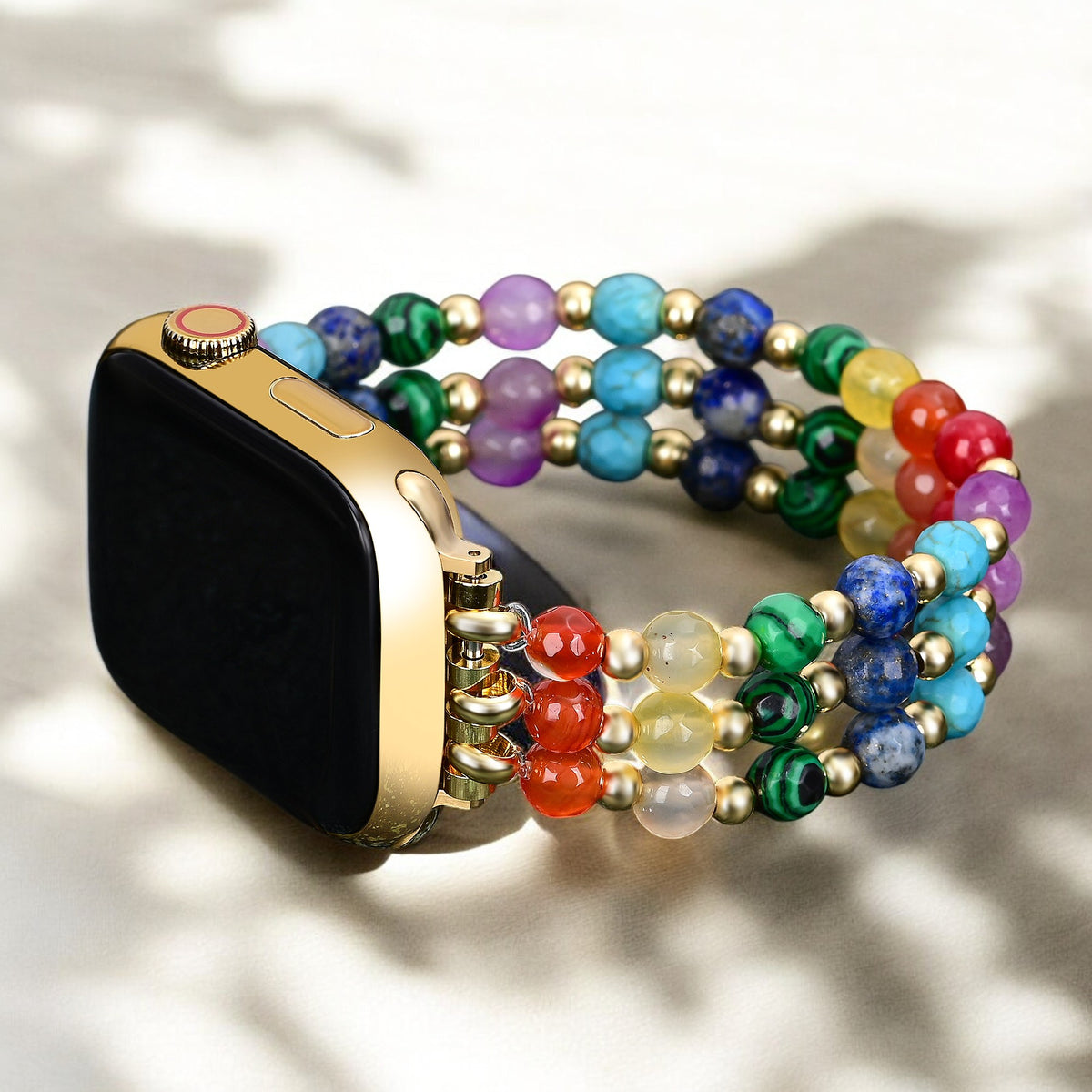 Mystic Pop Stone Stretch Apple Watch Armband