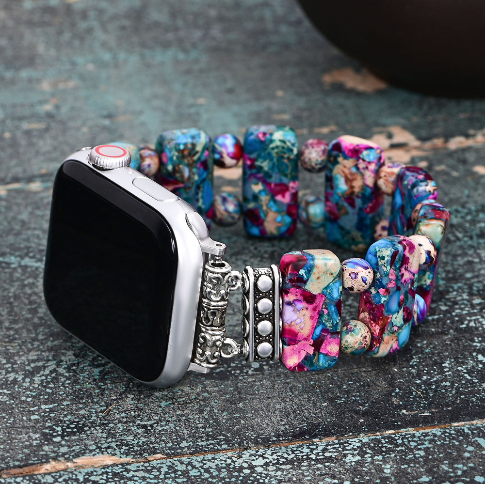 Celestial Radiance Stretch Apple Watch Armband