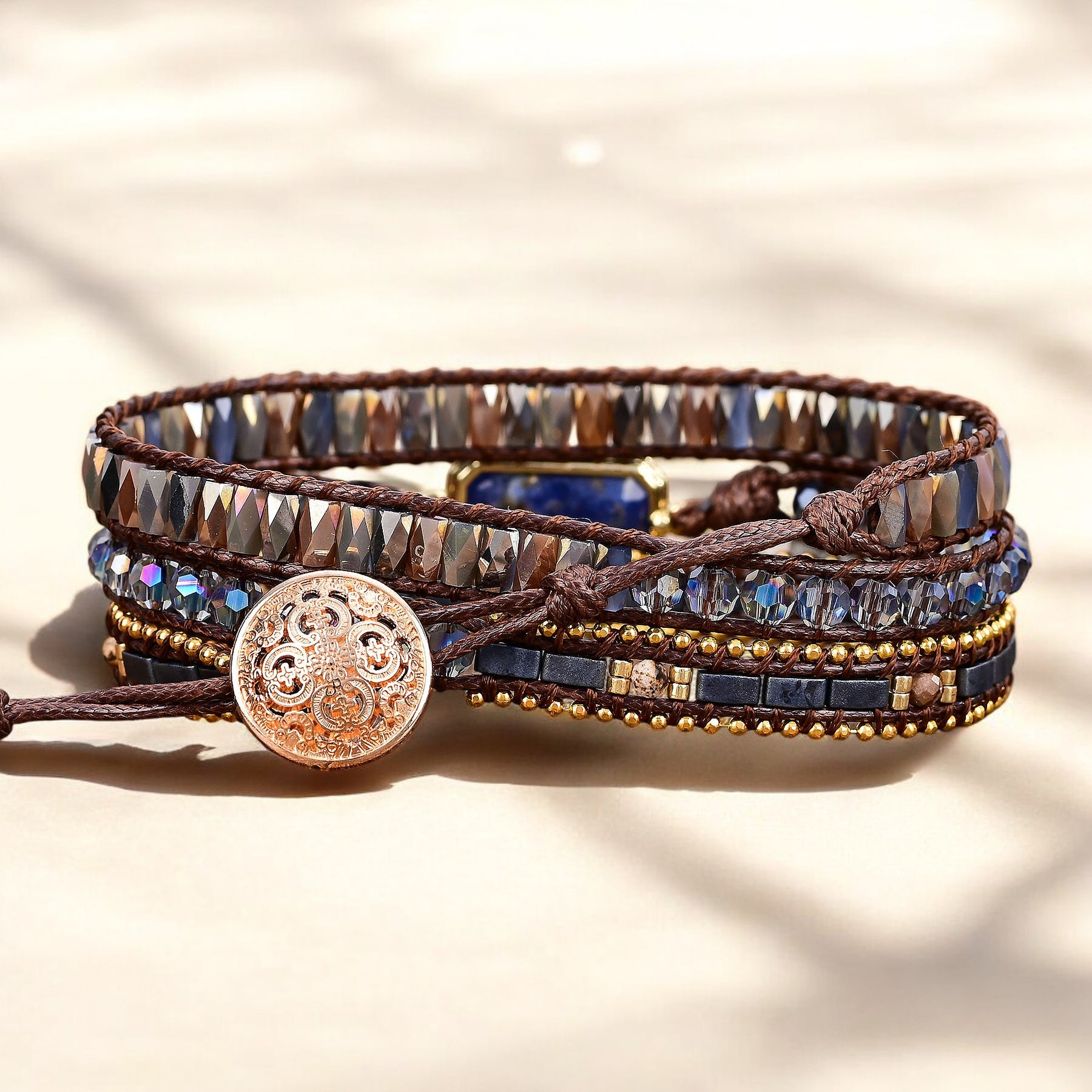 Bracelet enroulé Midnight Royalty