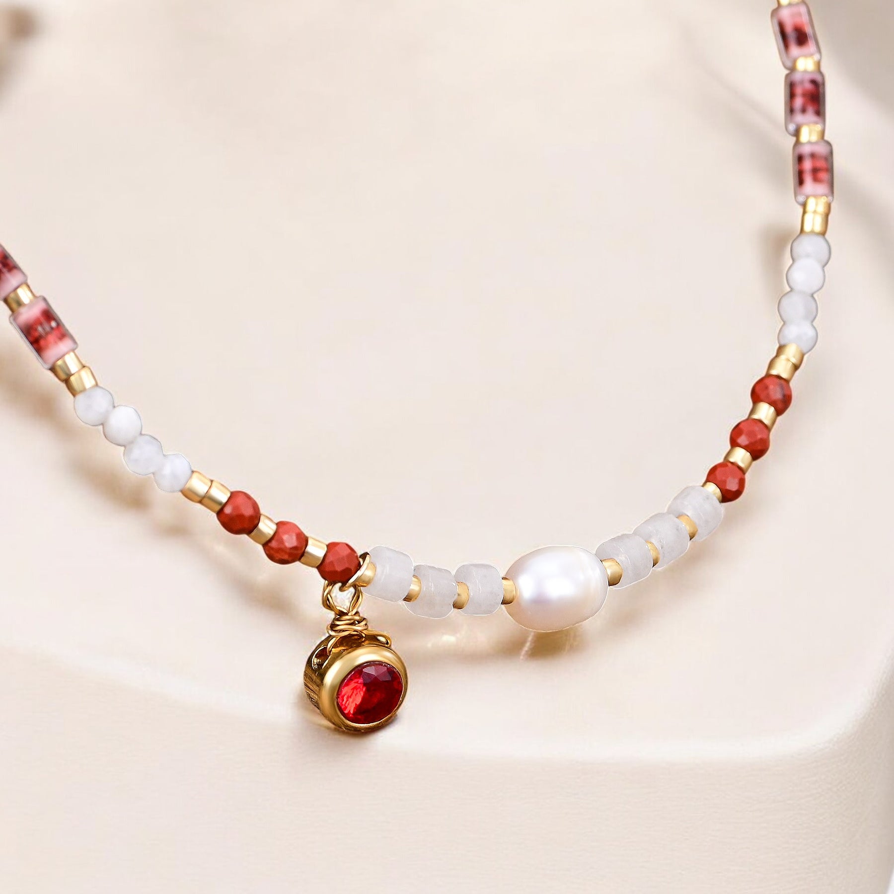 Bracelet de cheville Scarlet Harmony