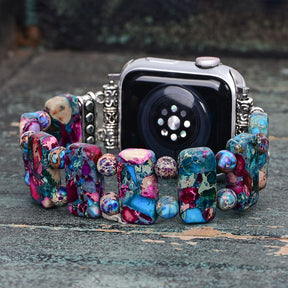 Celestial Radiance Stretch Apple Watch Armband
