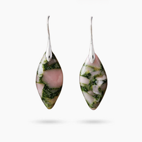 Boucles d'oreilles en jaspe Emerald Grove