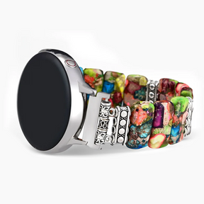 Bracelet de montre extensible pour Samsung Galaxy, fleur chic