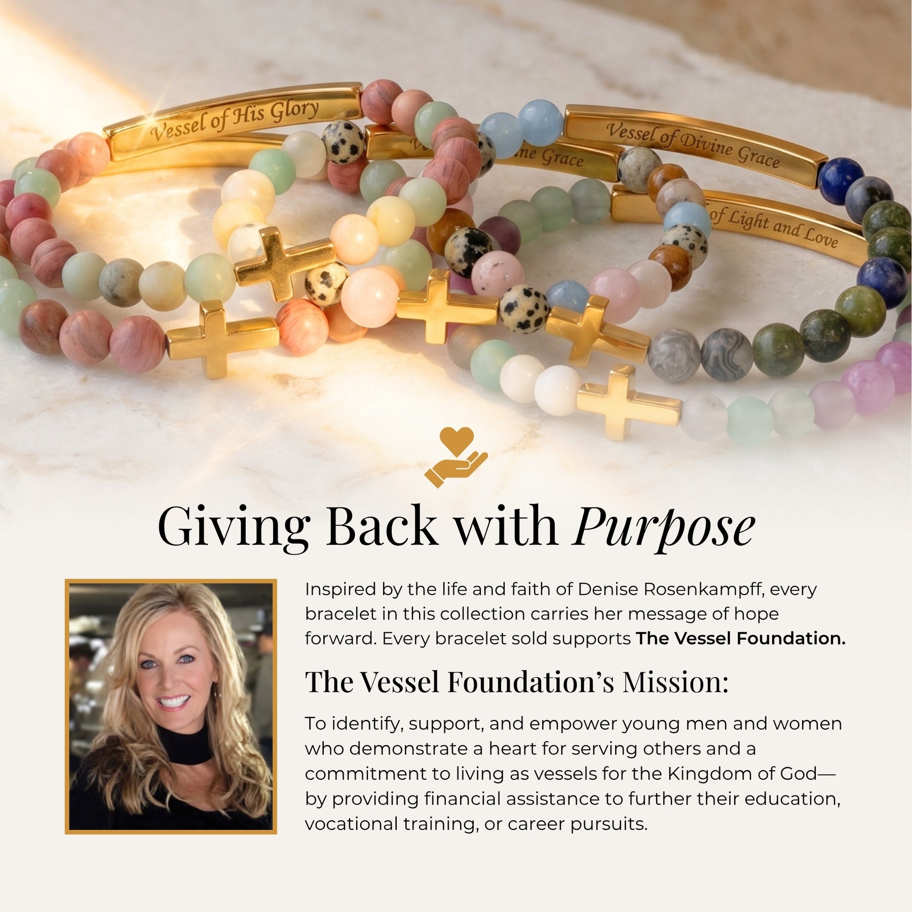 Vessels of Purpose Armband mit Geheimnachricht