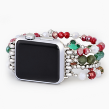Fröhliches Filigran-Stretch-Apple Watch-Armband