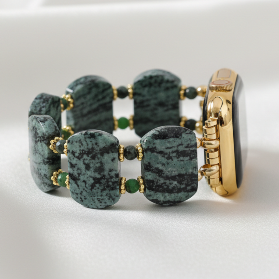 Smaragdmoos Taxoit Apple Watch Armband