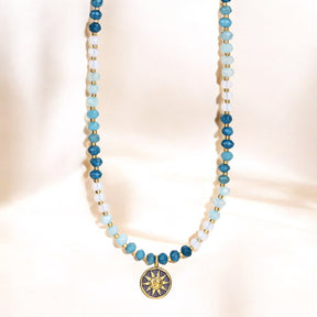 Collier en jade Ocean Glow