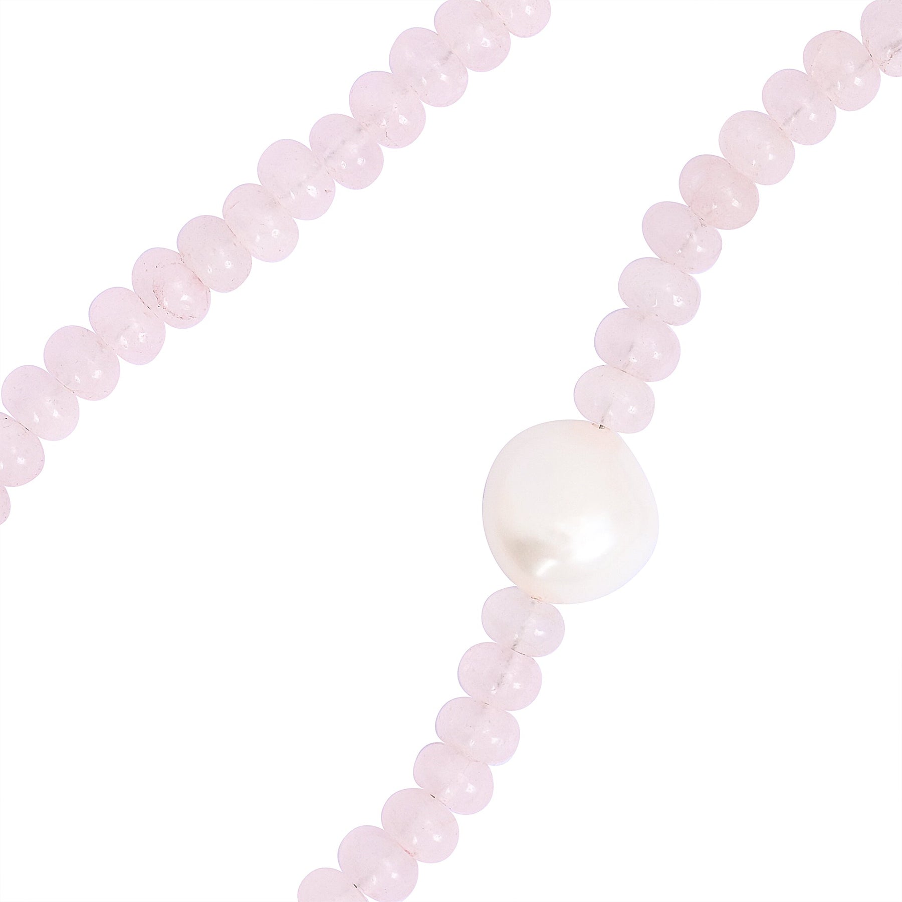 Collier Perle Éclat Rose