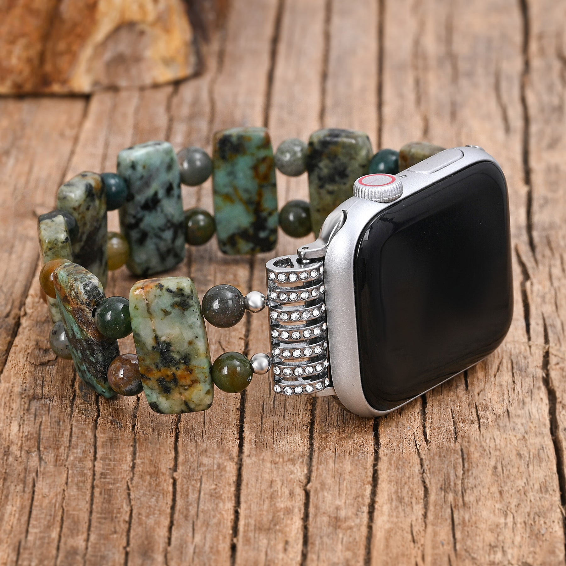 Bracelet Apple Watch extensible Forêt Ancienne