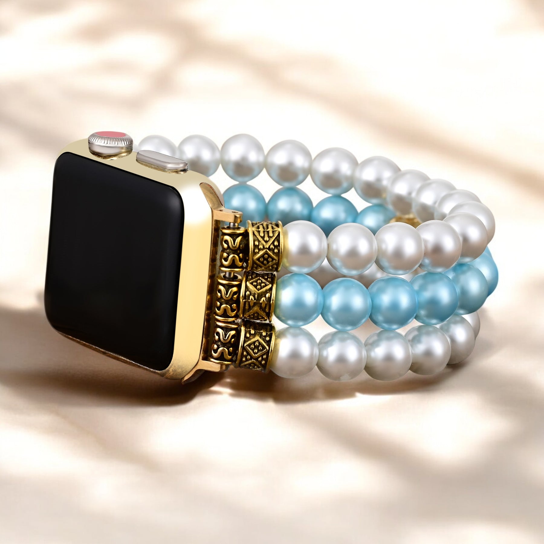 Bracelet extensible Élégance Œuf de Pâques Apple Watch