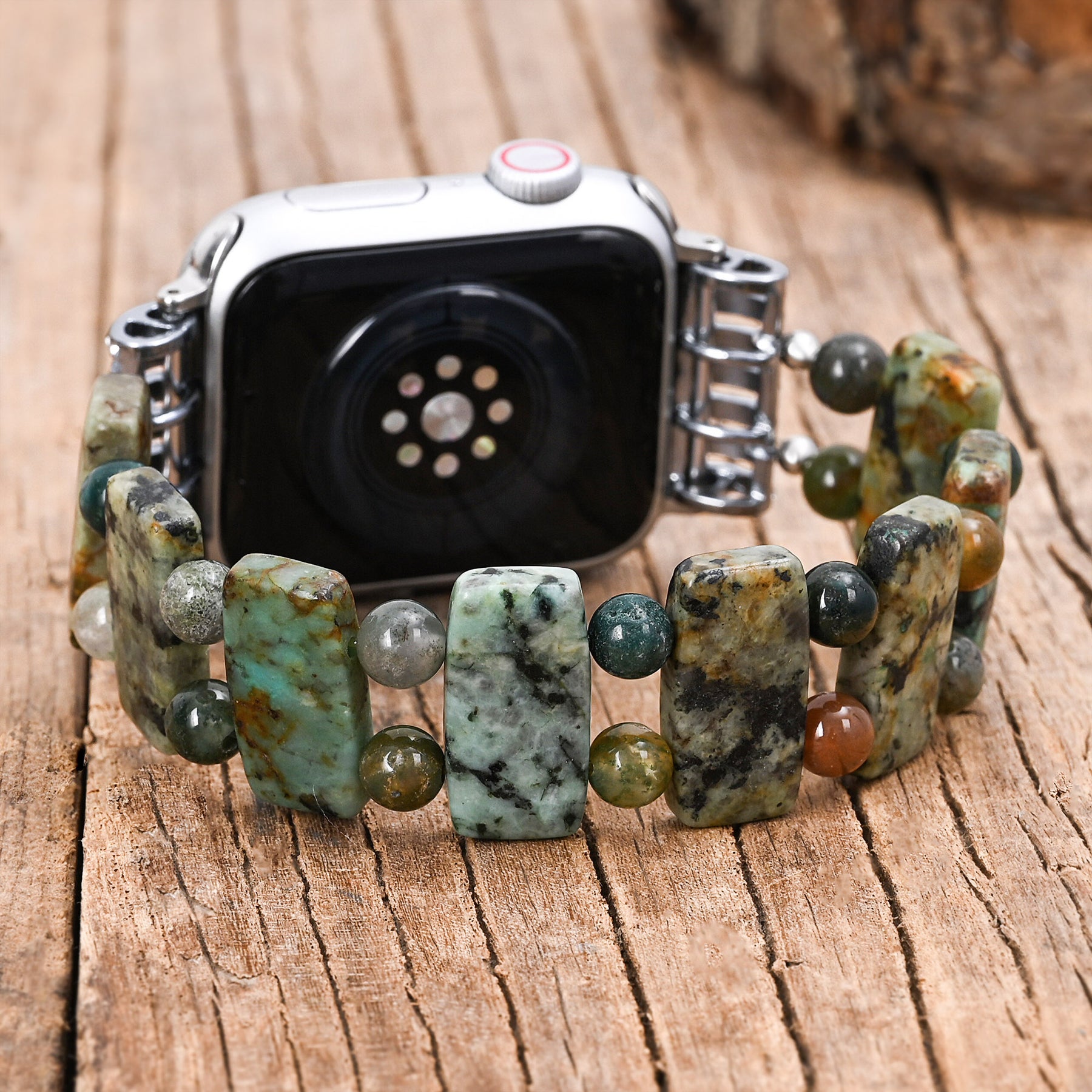 Bracelet Apple Watch extensible Forêt Ancienne