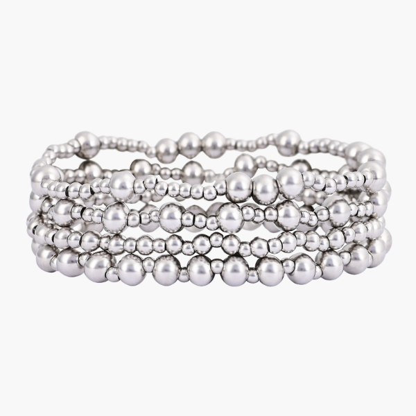 Platin Demure Armband Set