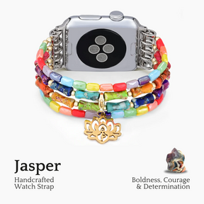 Lotus-Chakra-Stretch-Apple-Watch-Armband