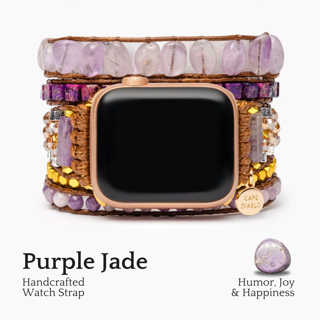 Bracelet Apple Watch Magical Jade violet