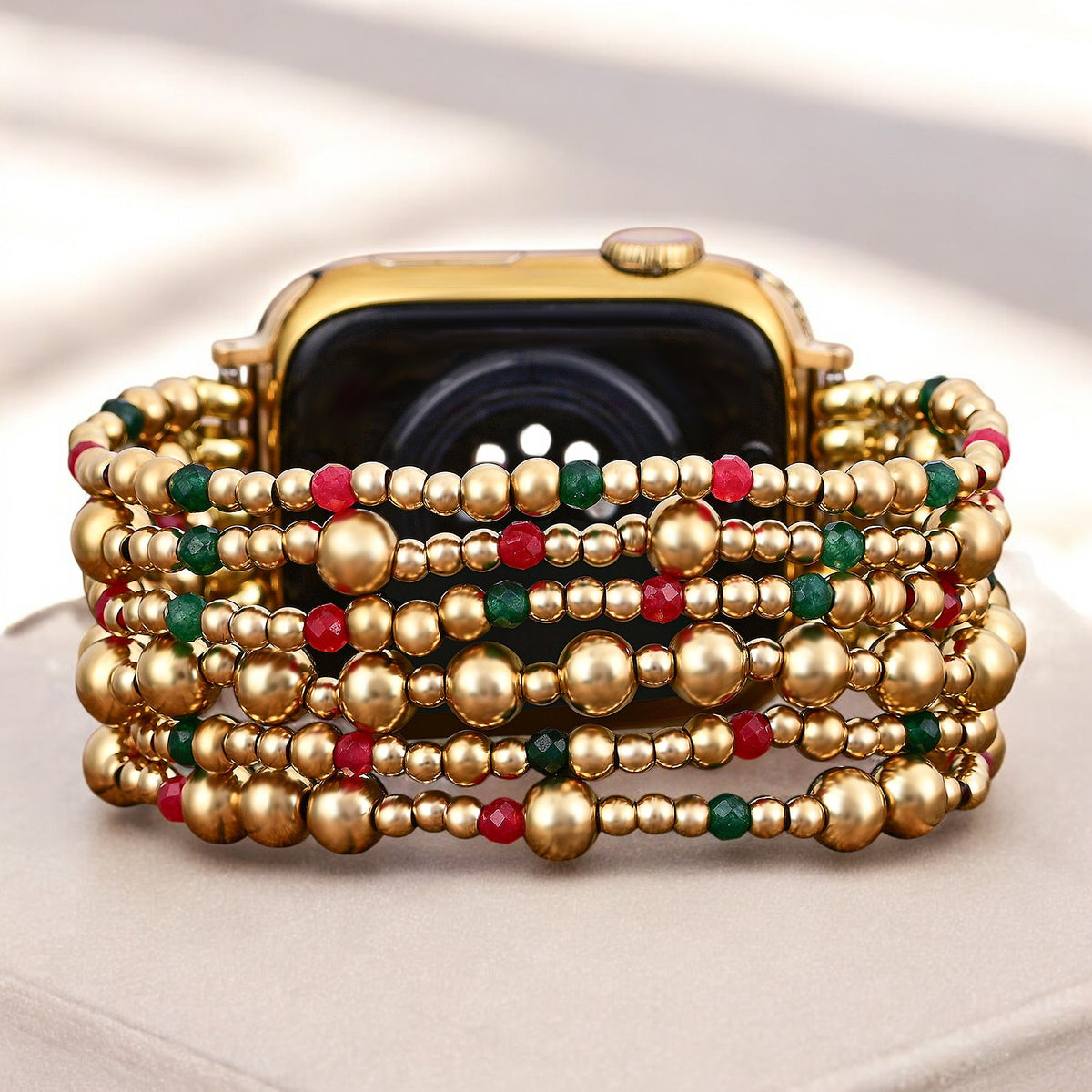 Bracelet Apple Watch Magic Gold de Noël