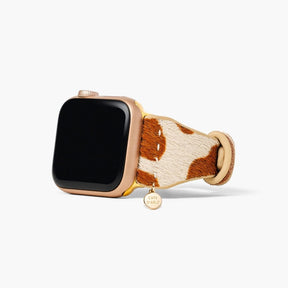 Bracelet Apple Watch en cuir élégant Savannah