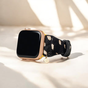 Monochromes Safari-Leder Apple Watch Armband
