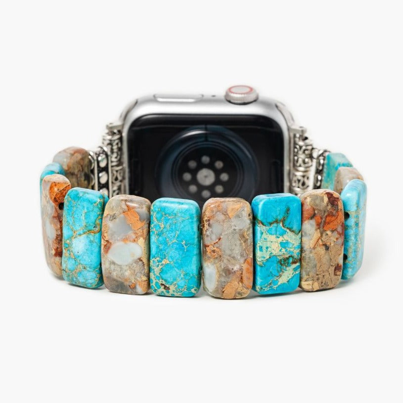 Bracelet extensible Coastal Turquoise pour Apple Watch
