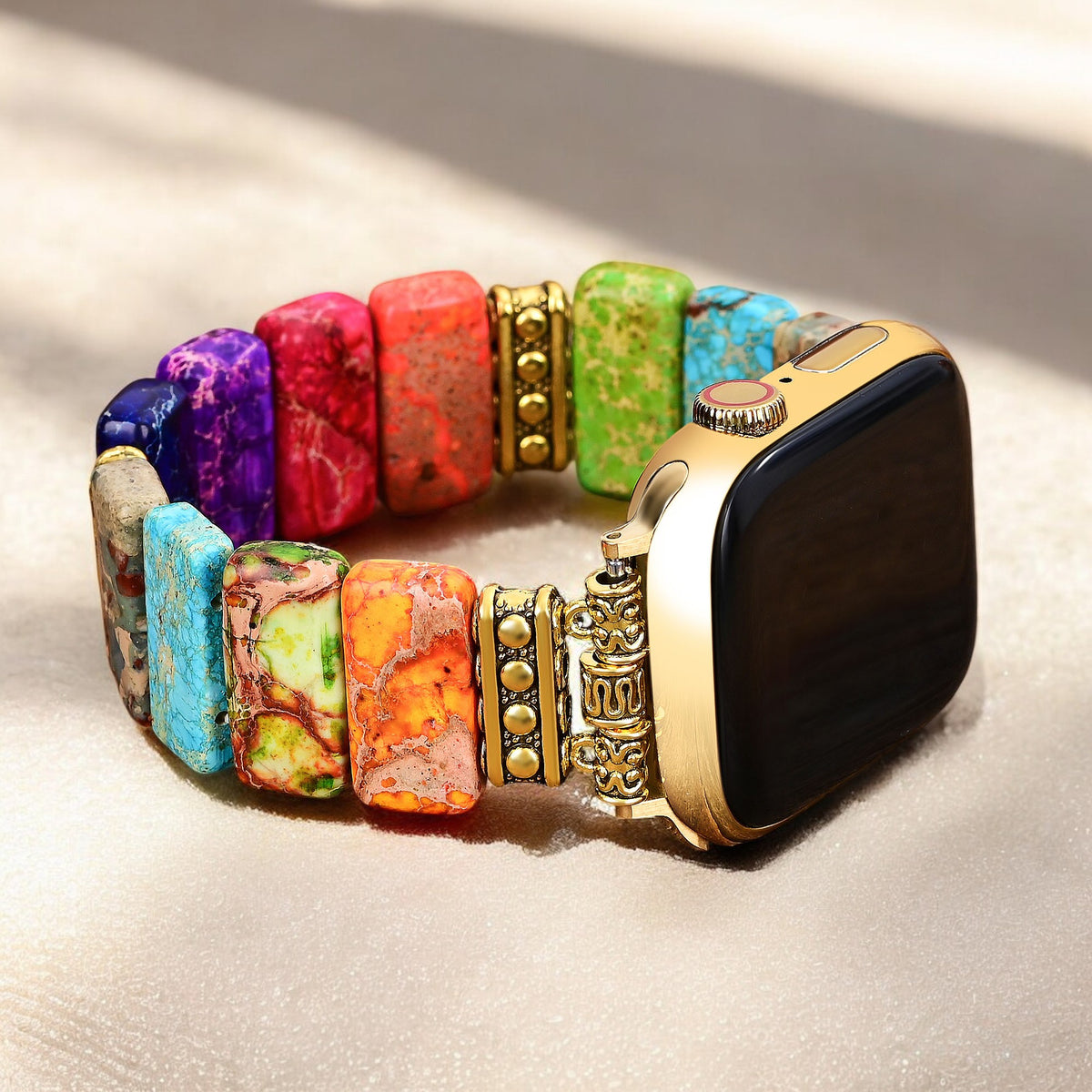 Bracelet Chic Chakra Stretch Apple Watch