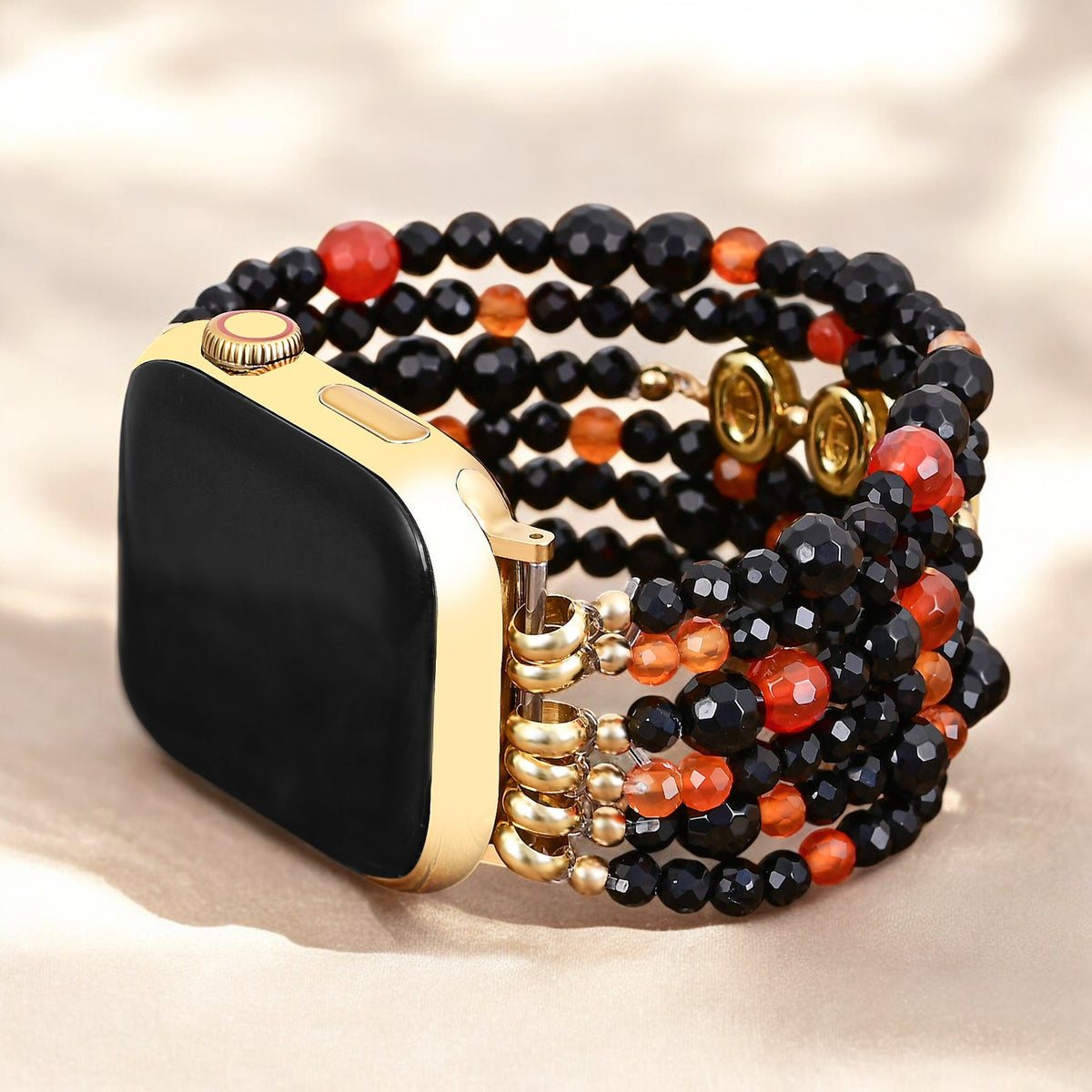 Bracelet Apple Watch à motif de citrouilles d'Halloween
