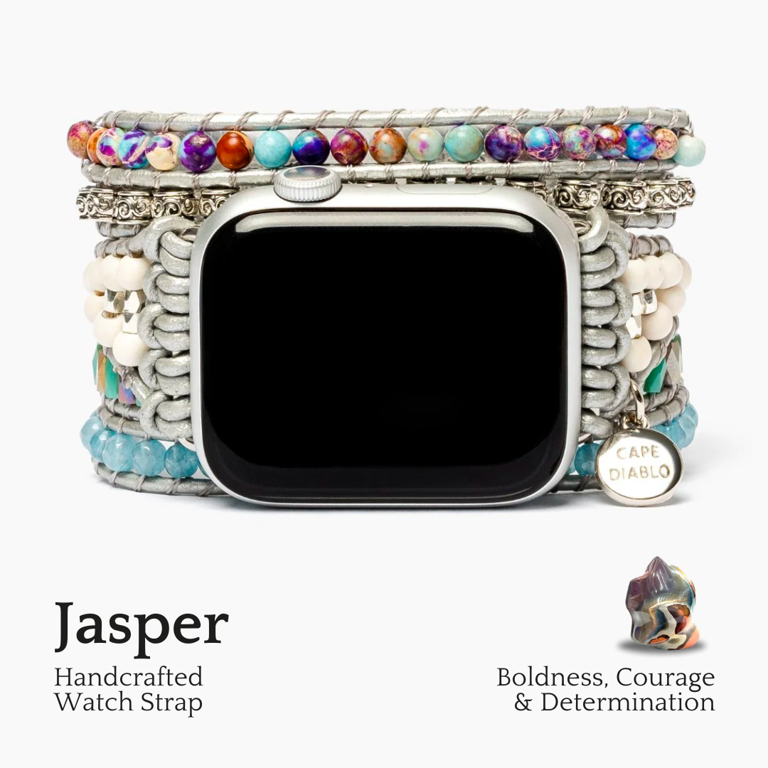 Bracelet de protection Ocean Jasper pour Apple Watch