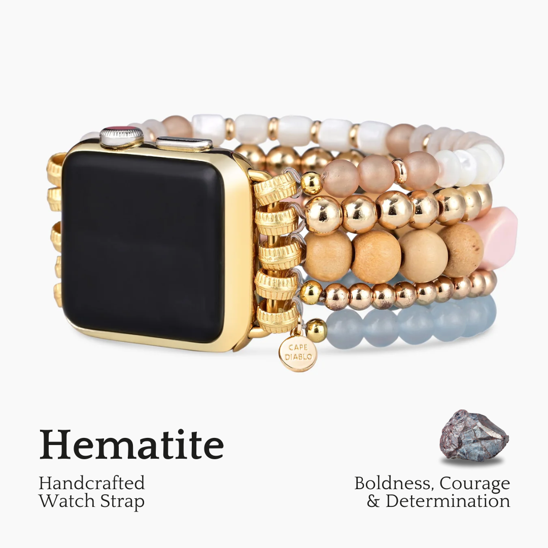 Apricot Mist Stretch Apple Watch Armband