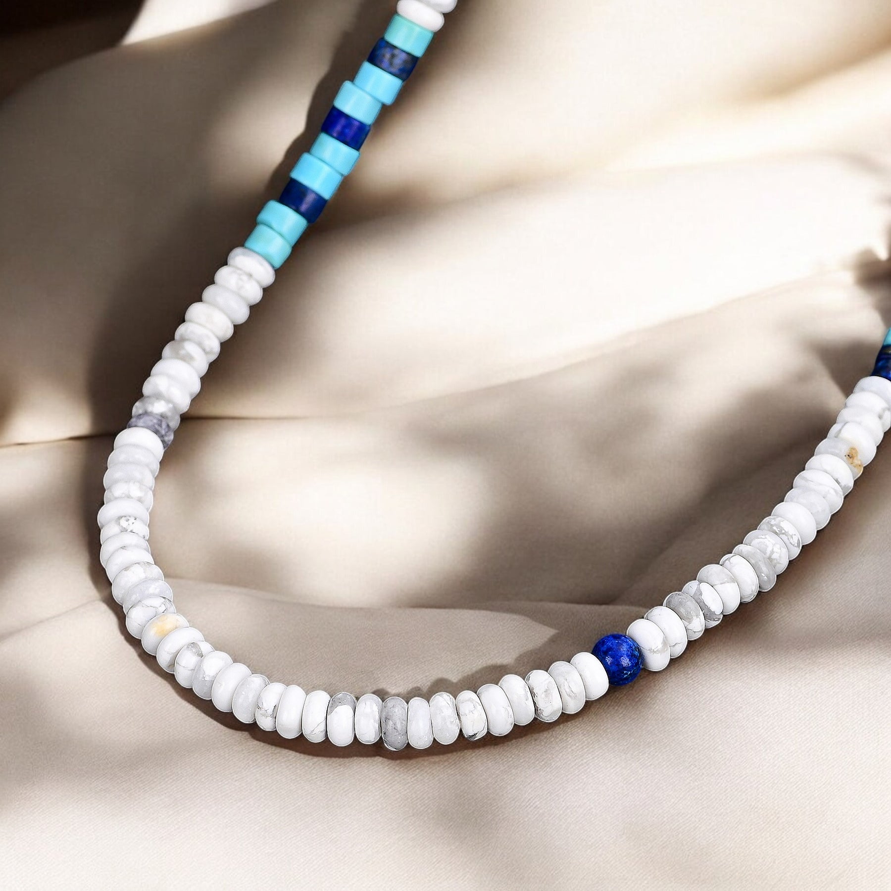 Collier Océan en Hématite pour Hommes