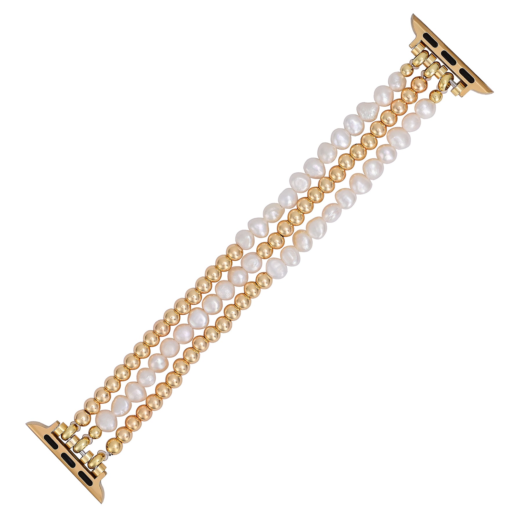 Pearl Radiance Stretch Apple Watch Armband