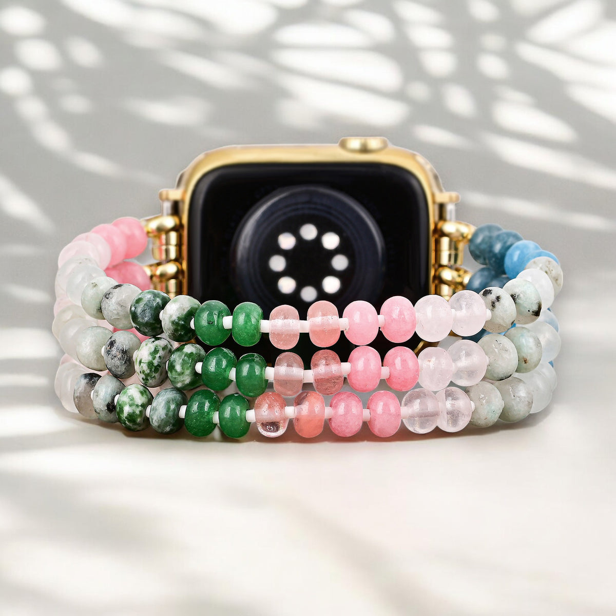 Pastell Traum Stein Stretch Apple Watch Armband