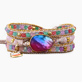 Easter Elegance Wrap Bracelet