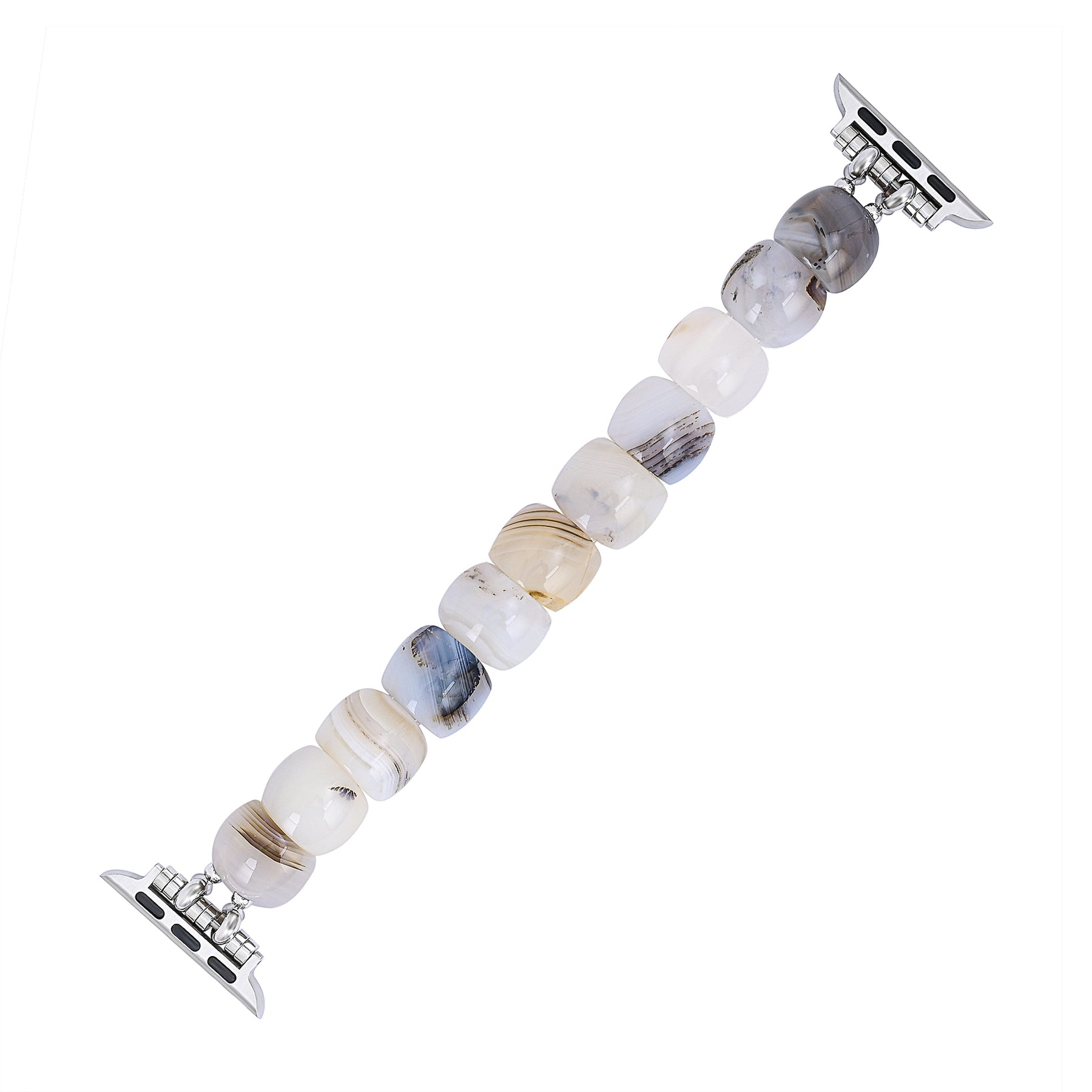 Elfenbein Aura Dehnbares Apple Watch Armband