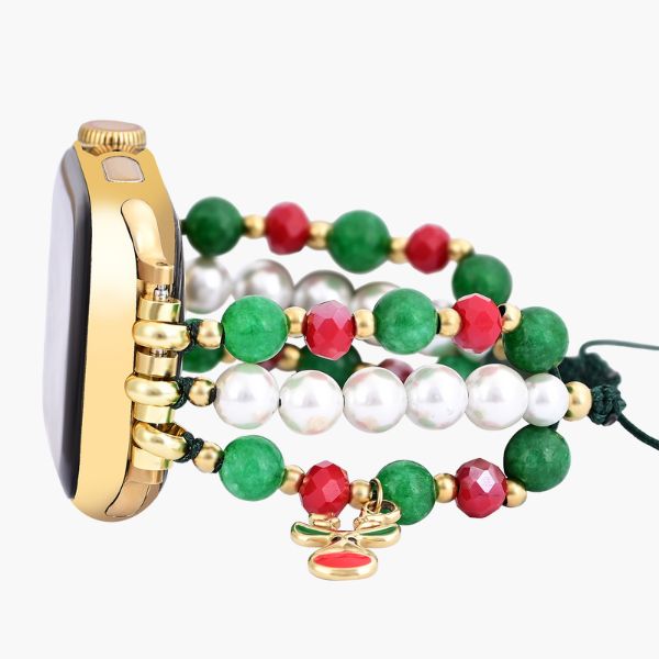 Bracelet Apple Watch Éclat du Renne de Noël