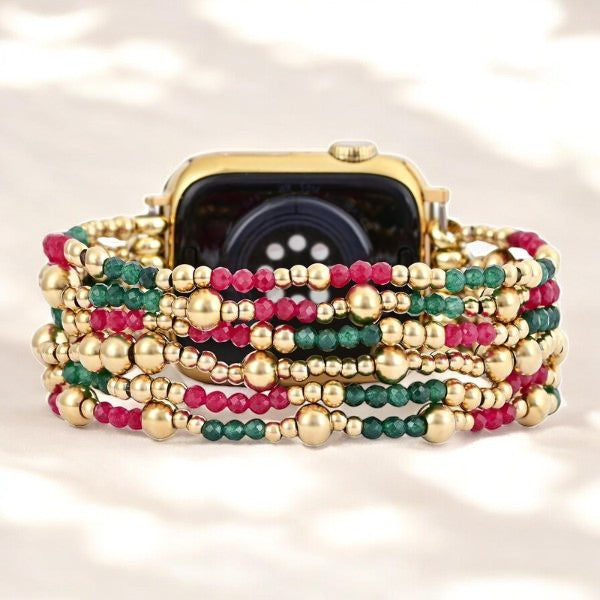 Christmas Glow Stretch Apple Watch Armband