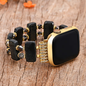 Obsidian Muse Stretch Apple Watch Armband