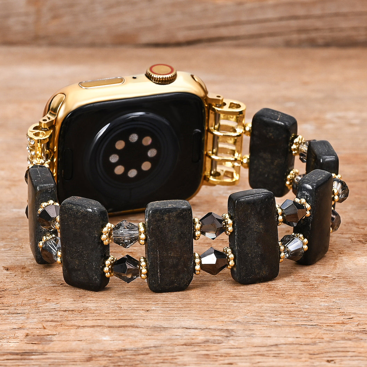 Bracelet extensible Obsidian Muse Apple Watch