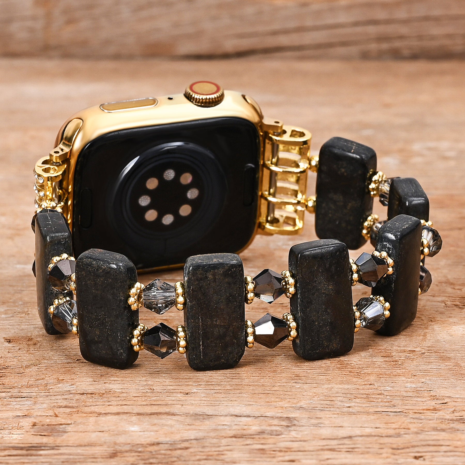 Obsidian Muse Stretch Apple Watch Armband