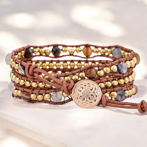 Bracelet enroulé Terra Glow