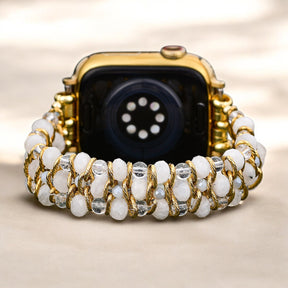 Bracelet tressé Moonlight Goddess pour Apple Watch
