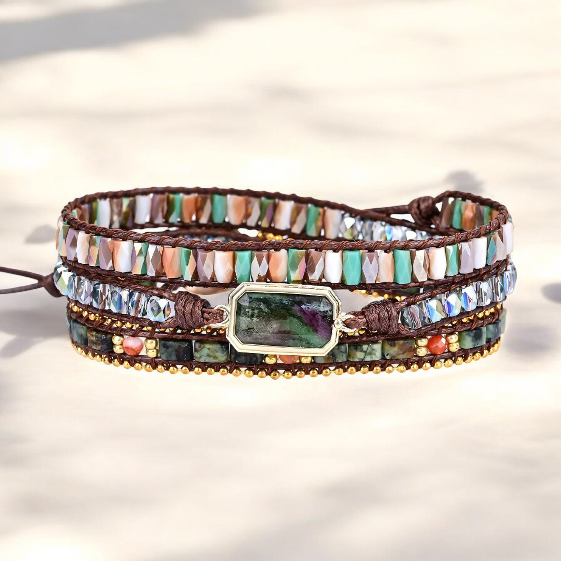 Mystic Earth Wickelarmband