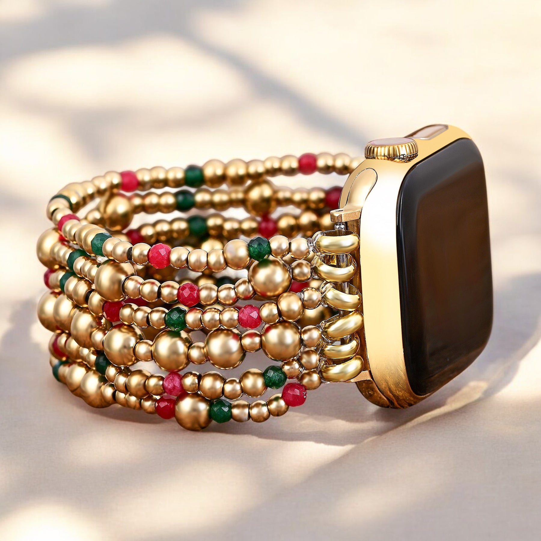 Weihnachtsgold Magisches Apple Watch Armband