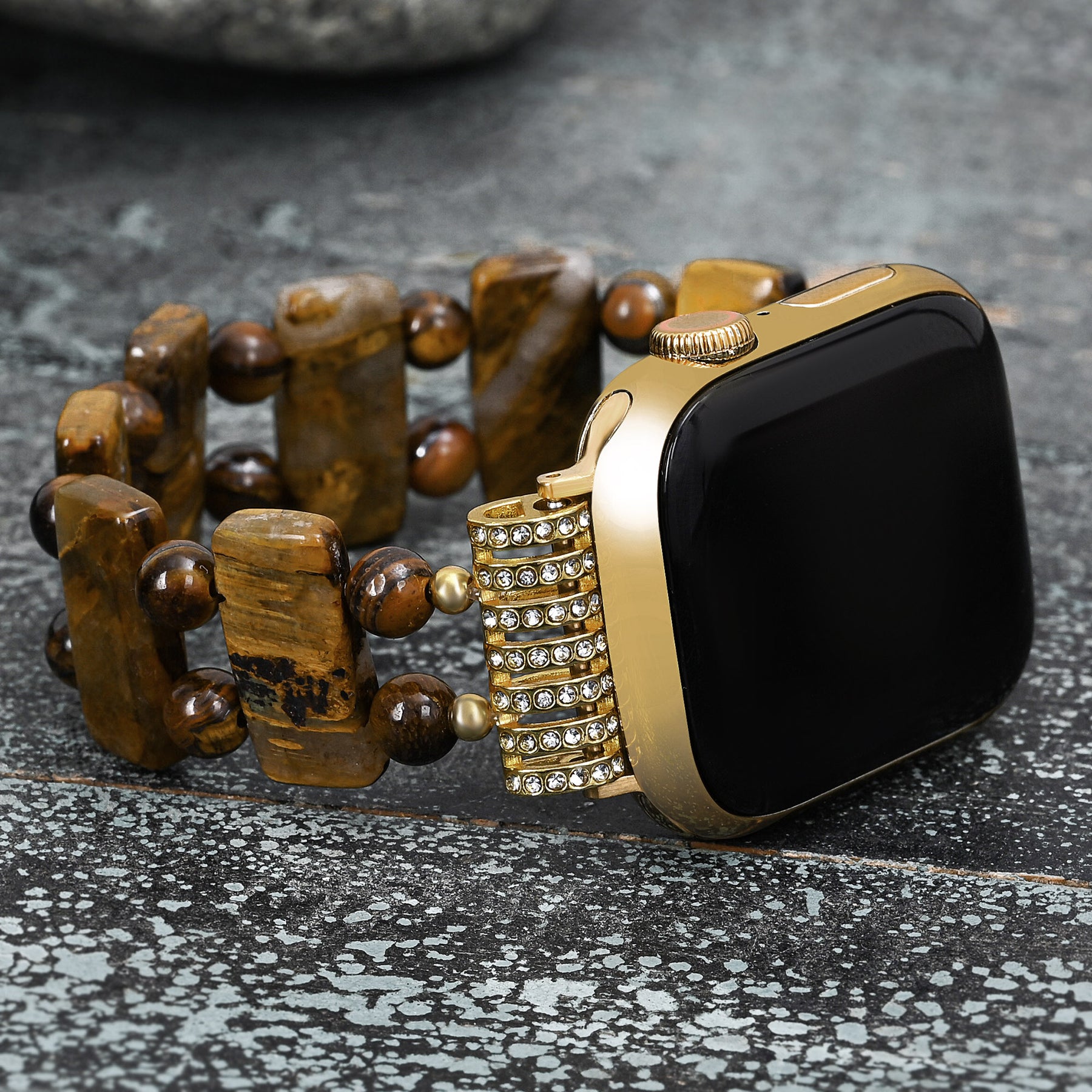 Bracelet Apple Watch Golden Tiger Strength