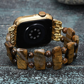 Bracelet Apple Watch Golden Tiger Strength