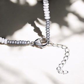 Collier Océan en Hématite pour Hommes