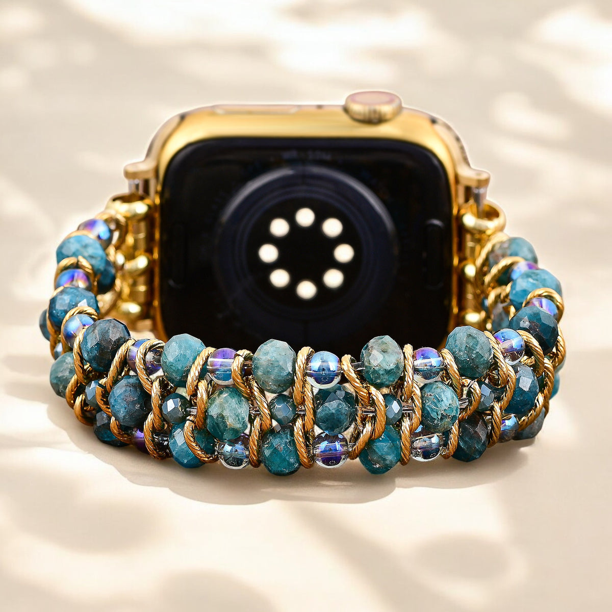 Bracelet tressé extensible Crystal Shores pour Apple Watch